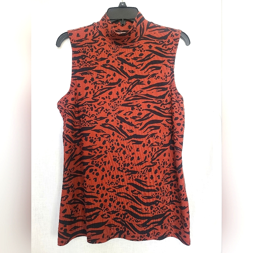 Turtleneck Tank Top